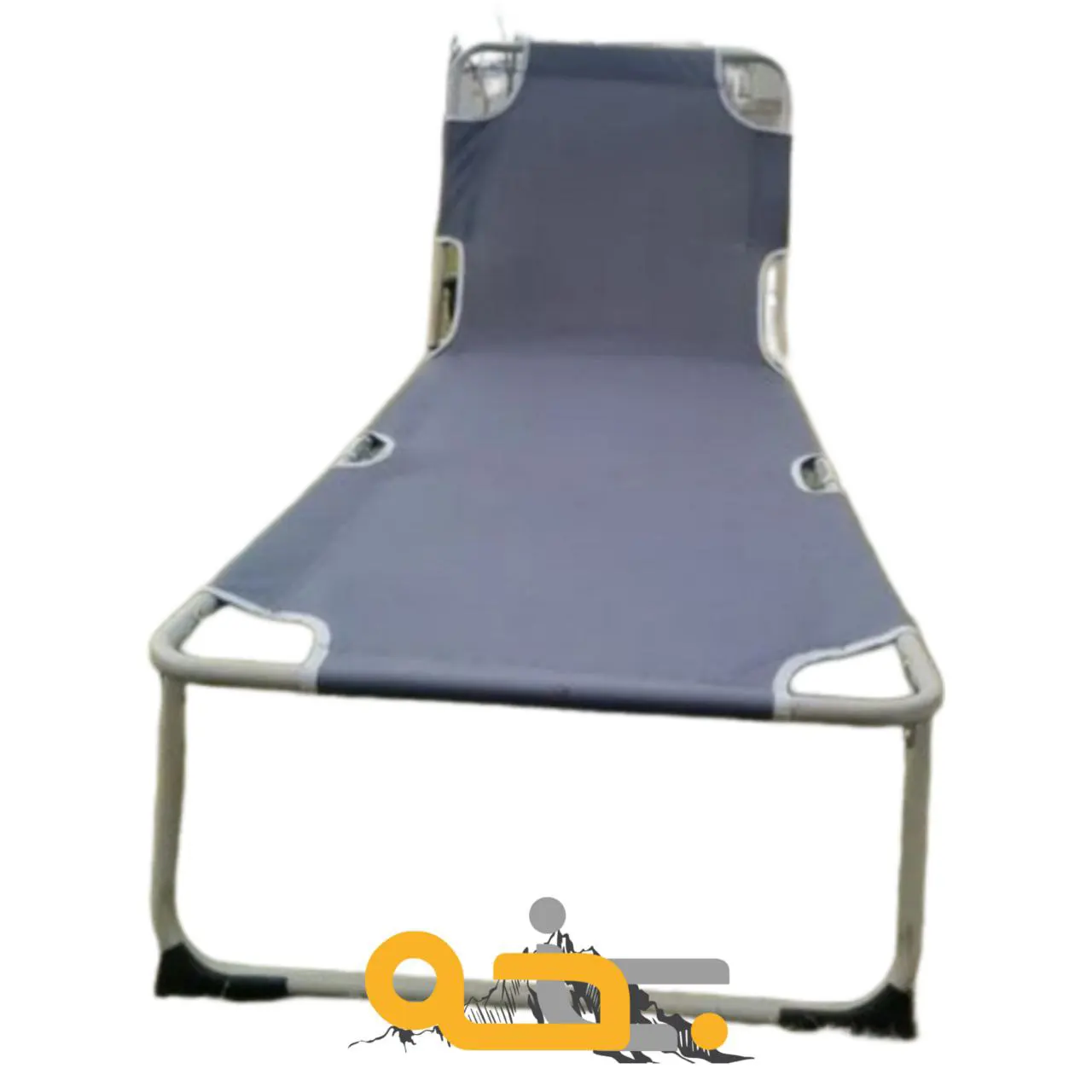 تخت تاشو یک نفره و ساده قابل حمل آلومینیوم