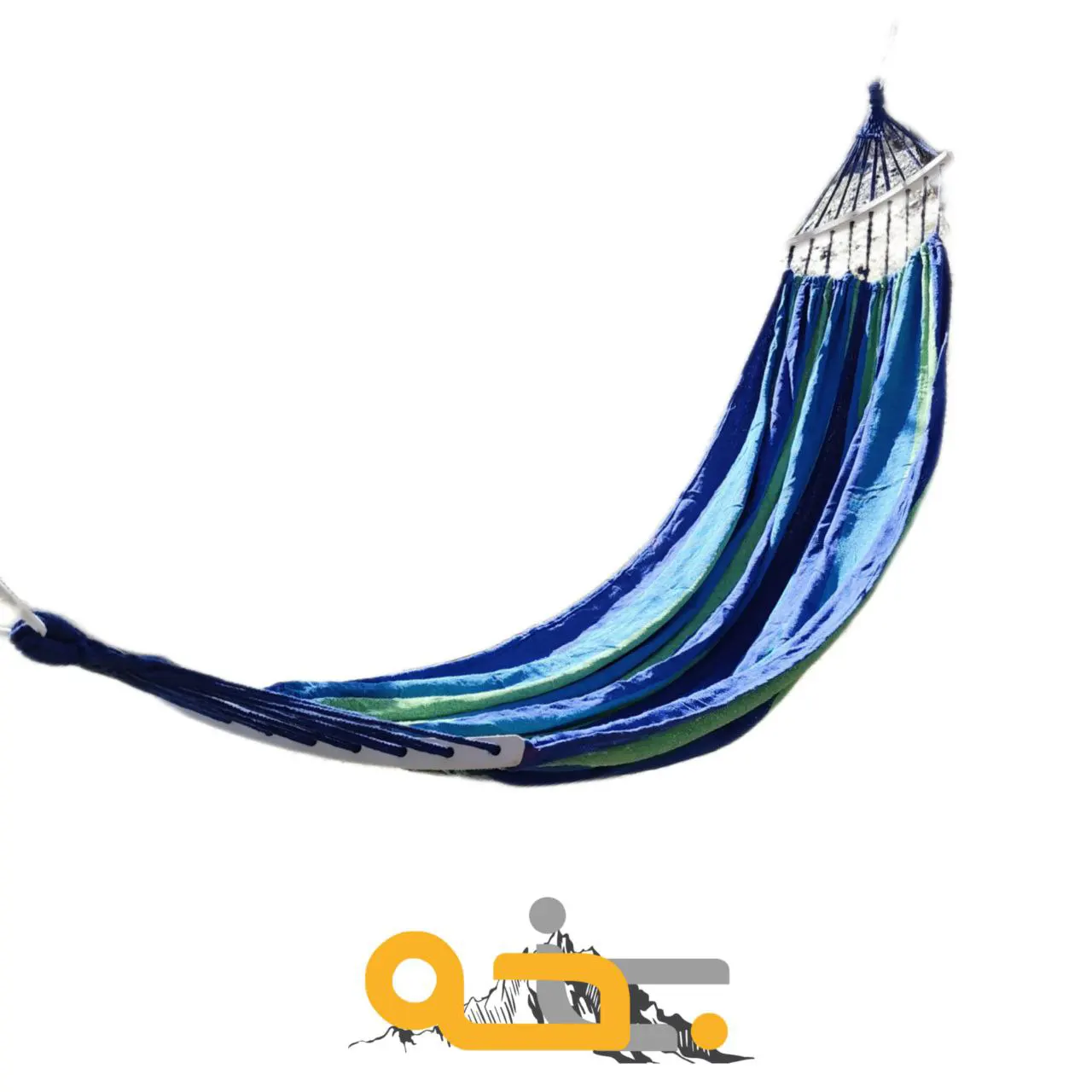 ننو درختی و تخت آویز 2 نفره مدل چوبی 1 ننو درختی و تخت آویز 2 نفره مدل چوبی