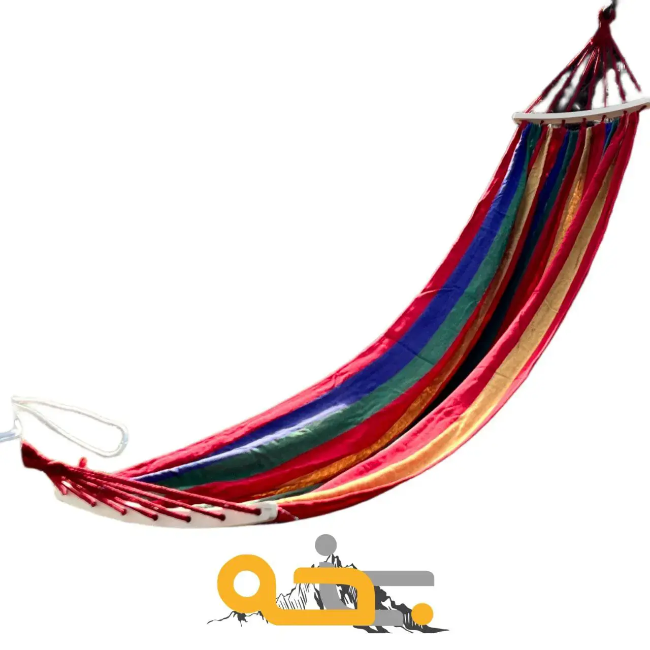 تخت آویز و ننو درختی 1 نفره چوب دار