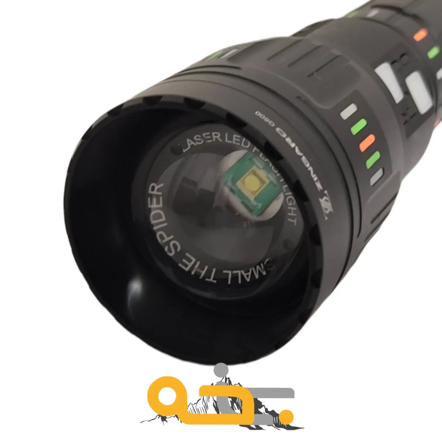 چراغ قوه g600 مدل جی 600 زوم دار قدرتمند 12 زوم بالا با چراغ قوه جی 600