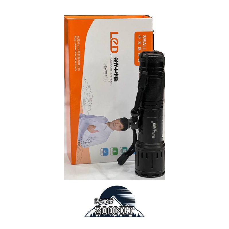 چراغ قوه اسمال سان W78 زووم دار کوچک 13 قیمت چراغ قوه اسمال سان W78 زووم دار کوچک