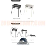 باربیکیو ایستاده تاشو نیچرهایک مدل CNK2300015