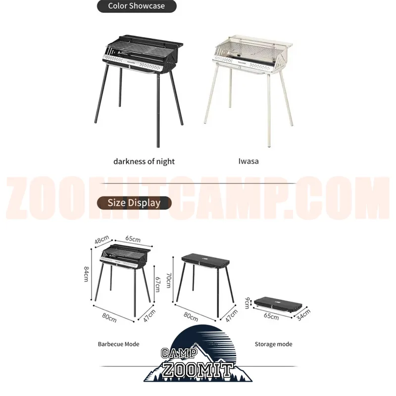 باربیکیو ایستاده تاشو نیچرهایک مدل CNK2300015 4 باربیکیو ایستاده تاشو نیچرهایک مدل CNK2300015