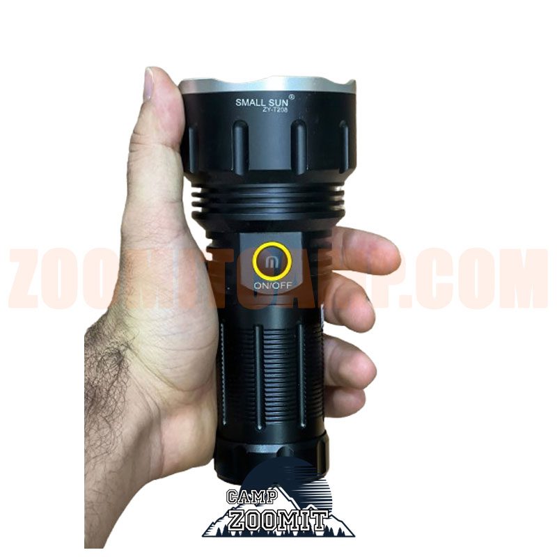 چراغ قوه بدون زوم اسمال سان مدل T208 1 چراغ قوه اسمال سان T208