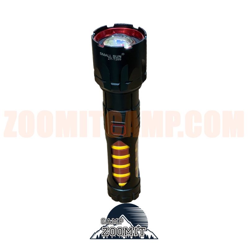 چراغ قوه زوم دار اسمال سان مدل ZY-T286 4 چراغ قوه اسمال سان ZY-T286