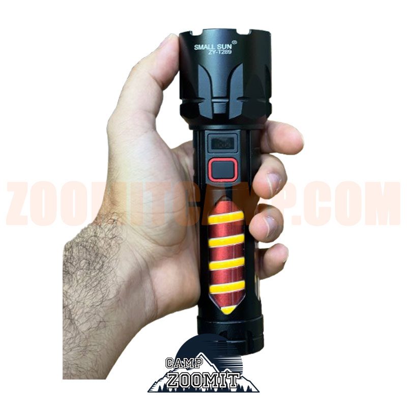 چراغ قوه زوم دار اسمال سان مدل ZY-T286 1 چراغ قوه اسمال سان ZY-T286