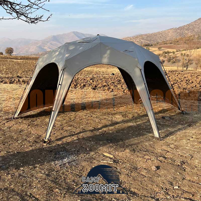 سایبان نیچر هایک اتوماتیک ۱۲ نفره مدل cnk230ws014 hexagonal 4 سایبان نیچر هایک اتوماتیک 12 نفره