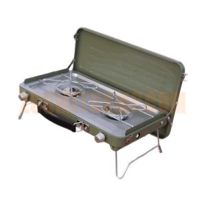 اجاق گاز 2 مشعل اطلس کیفی با پایه تاشو