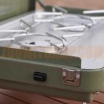 اجاق گاز 2 مشعل اطلس کیفی با پایه تاشو