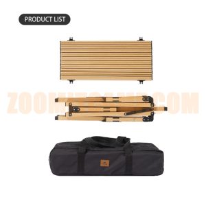 میز کمپینگ آلومینیومی نیچرهایک 8 نفره مدل CNK2300JU010 تمام آلومینیوم
