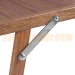 میز کمپینگ تمام چوبی نیچرهایک 2 نفره مدل NH20JJ037