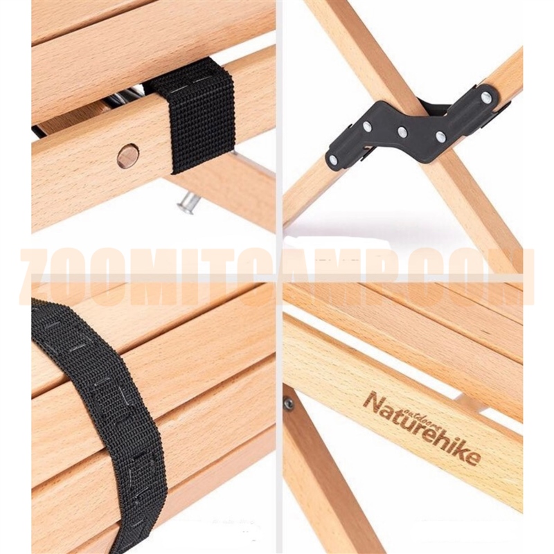 میز کمپینگ چوبی نیچرهایک 6 نفره مدل NH19JJ009 تمام چوبی 7 میز کمپینگ چوبی نیچرهایک 6 نفره مدل NH19JJ009 تمام چوبی