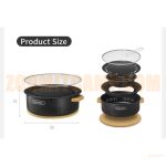 باربیکیو رومیزی یا اجاق ذغالی نیچرهایک مدل CNK2550CF010