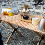 میز کمپینگ چوبی نیچرهایک 6 نفره مدل NH19JJ009 تمام چوبی