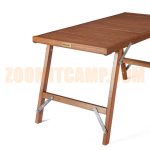 میز کمپینگ تمام چوبی نیچرهایک 2 نفره مدل NH20JJ037