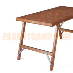 میز کمپینگ تمام چوبی نیچرهایک 2 نفره مدل NH20JJ037