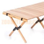 میز کمپینگ چوبی نیچرهایک 6 نفره مدل NH19JJ009 تمام چوبی