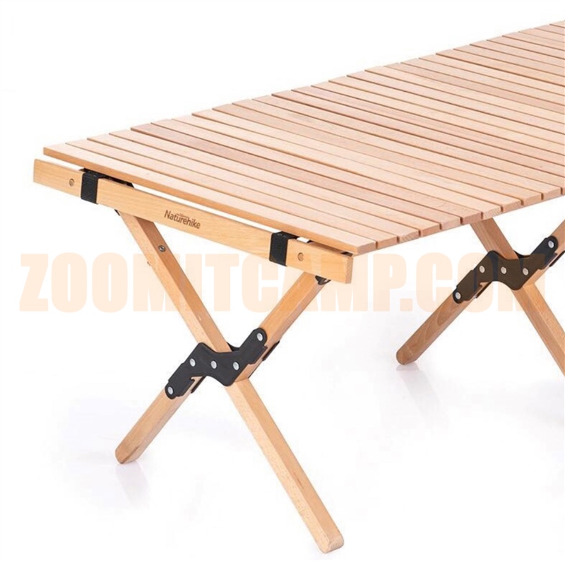 میز کمپینگ چوبی نیچرهایک 6 نفره مدل NH19JJ009 تمام چوبی 4 میز کمپینگ چوبی نیچرهایک 6 نفره مدل NH19JJ009 تمام چوبی