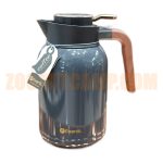 فلاسک فینیک سایز 2 لیتر دسته چوبی