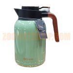 فلاسک فینیک سایز 2 لیتر دسته چوبی