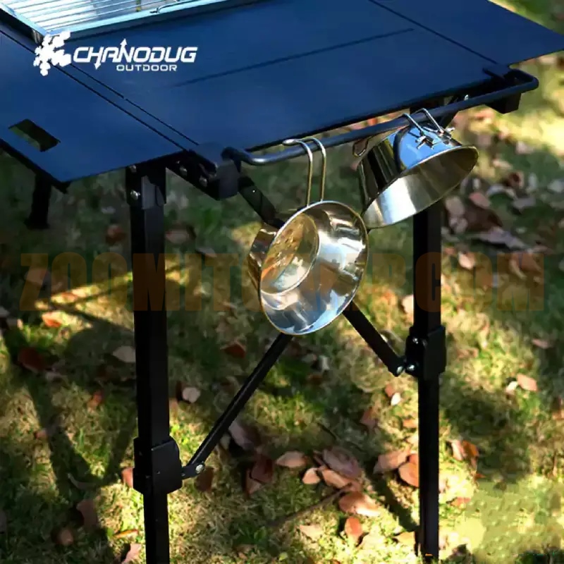 میز کمپینگ چانوداگ 2 نفره مدل FX-7156 با تنظیم ارتفاع و آلومینیومی 15 میز کمپینگ چانوداگ 2 نفره مدل FX-7156