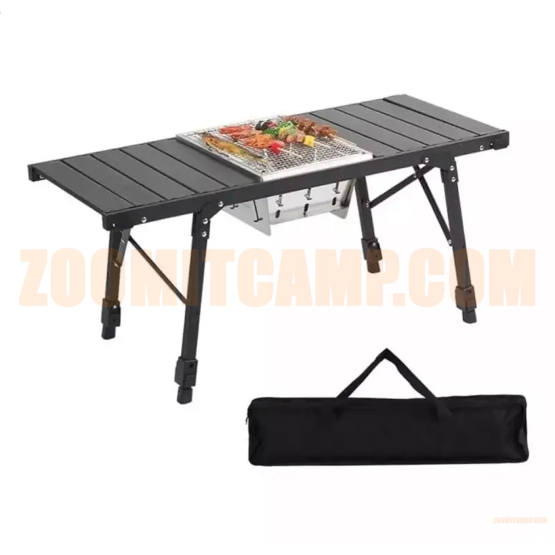 میز کمپینگ چانوداگ 2 نفره مدل FX-7155 ارتفاع قابل تنظیم و آلومینیومی 12 میز کمپینگ چانوداگ 2 نفره مدل FX-7155