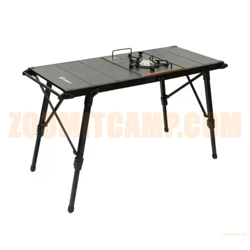 میز چانوداگ 2 نفره مدل FX-7078 آلومینیومی با تنظیم ارتفاع 1 میز چانوداگ 2 نفره مدل FX-7078