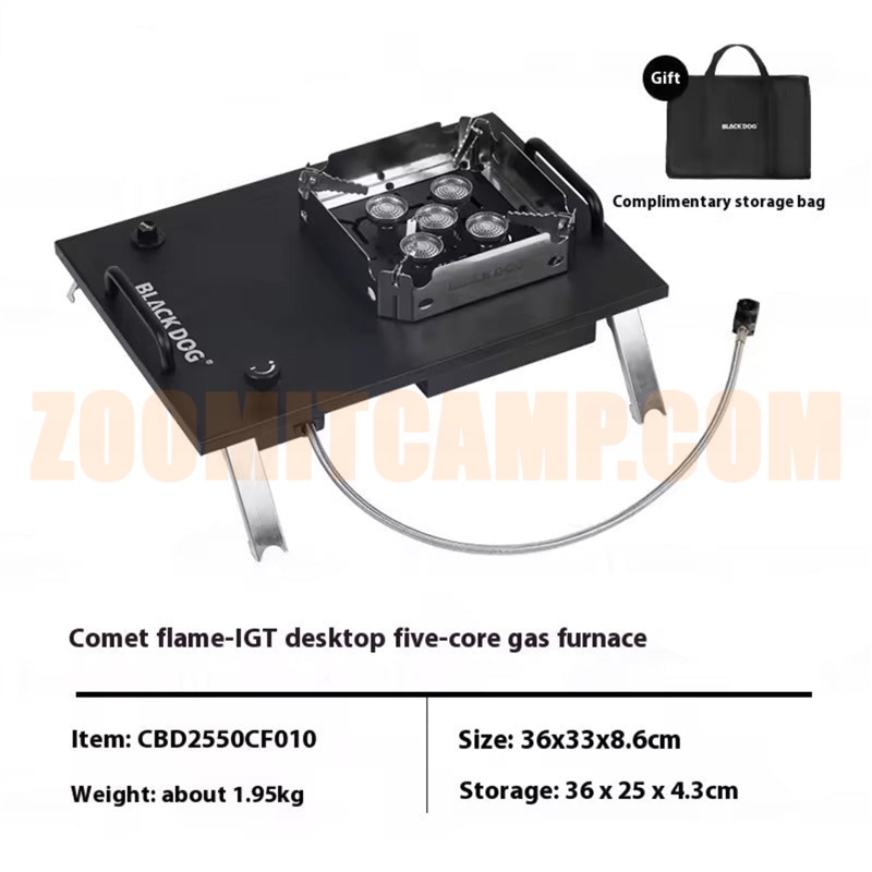 اجاق گاز کمپینگ و رومیزی بلک داگ مدل CBD2550CF010 11 اجاق گاز کمپینگ و رومیزی بلک داگ مدل CBD2550CF010