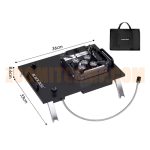 اجاق گاز کمپینگ و رومیزی بلک داگ مدل CBD2550CF010