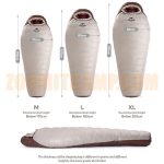کیسه خواب ترکیبی 820 گرم اسنوبرد 7 نیچرهایک مدل SnowBird 7 NH20YD001