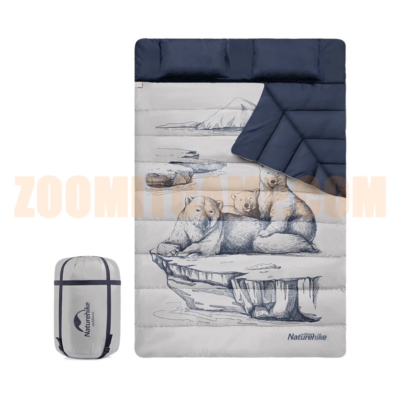 کیسه خواب 2 نفره 2800 گرمی نیچرهایک مدل NH21MSD06