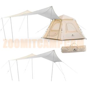 چادر اتوماتیک 3 نفر خواب با سایبان نیچرهایک مدل CNK2300ZP014