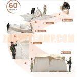 چادر اتوماتیک دو پوش 6 نفر خواب کینگ کمپ مدل KT2414
