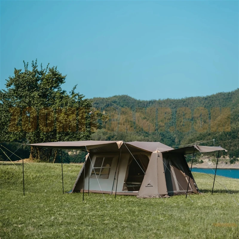 چادر اتوماتیک 8 نفر خواب نیچرهایک Village 13 Ti Black نسخه تیتانیوم با سایبان پشه بند دار مدل CNH22ZP004 17 چادر اتوماتیک 8 نفر خواب نیچرهایک Village 13 Ti Black نسخه تیتانیوم با سایبان پشه بند دار مدل CNH22ZP004