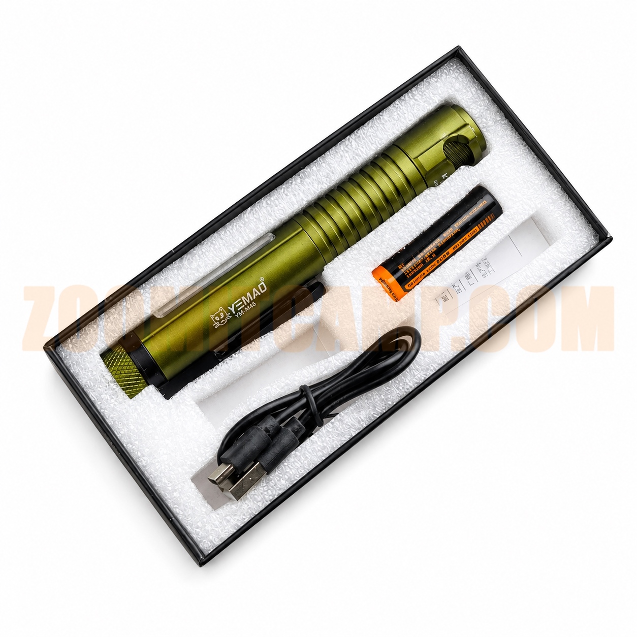 چراغ قوه 600 لومنی یامو مدل YEMAO YM-M46 4 چراغ قوه 600 لومنی یئماو مدل YEMAO YM-M46