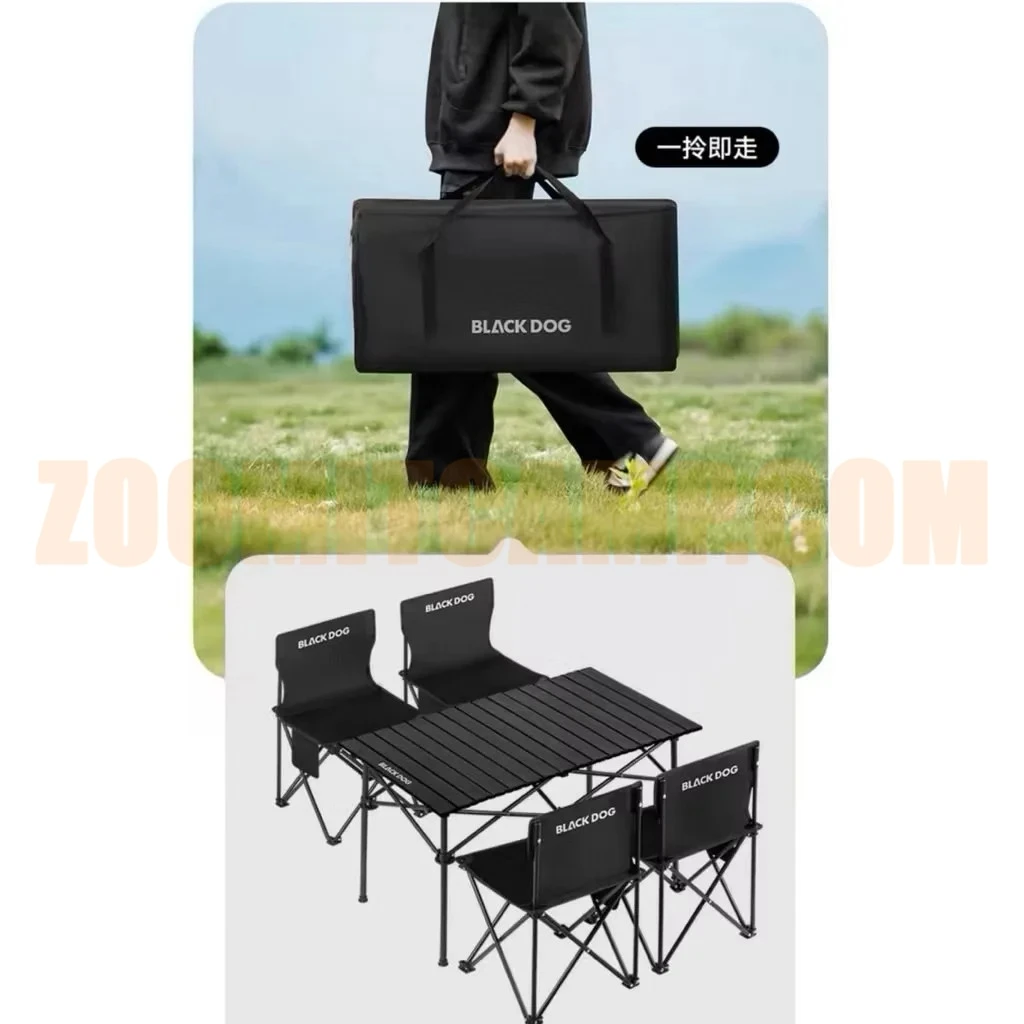 ست میز و صندلی 4 نفره کمپینگ بلک داگ مدل CBD2550JJ037 8 ست میز و صندلی 4 نفره کمپینگ بلک داگ مدل CBD2550JJ037