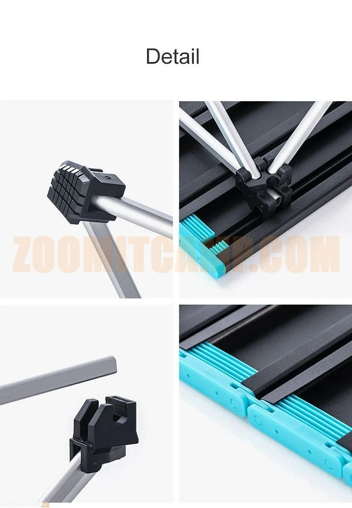 میز تاشو کمپینگ آلومینیومی نیچرهایک مدل NH19Z008-Z 9 میز تاشو کمپینگ آلومینیومی نیچرهایک مدل NH19Z008-Z