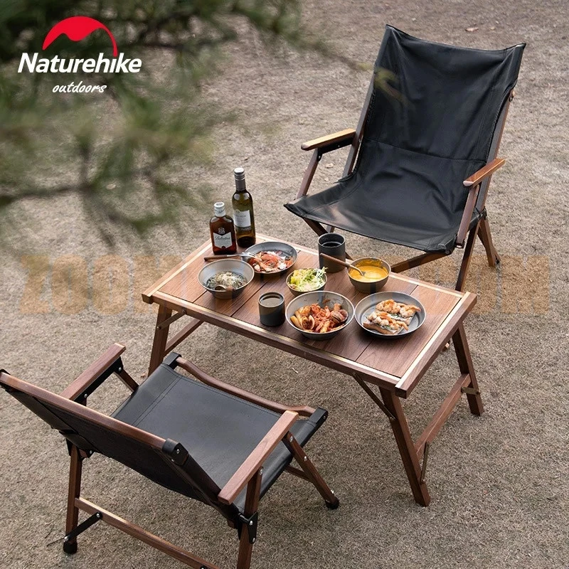 میز کمپینگ چوب گردوی آمریکایی نیچرهایک مدل NH20JJ037 3 میز کمپینگ چوب گردوی آمریکایی نیچرهایک مدل NH20JJ037