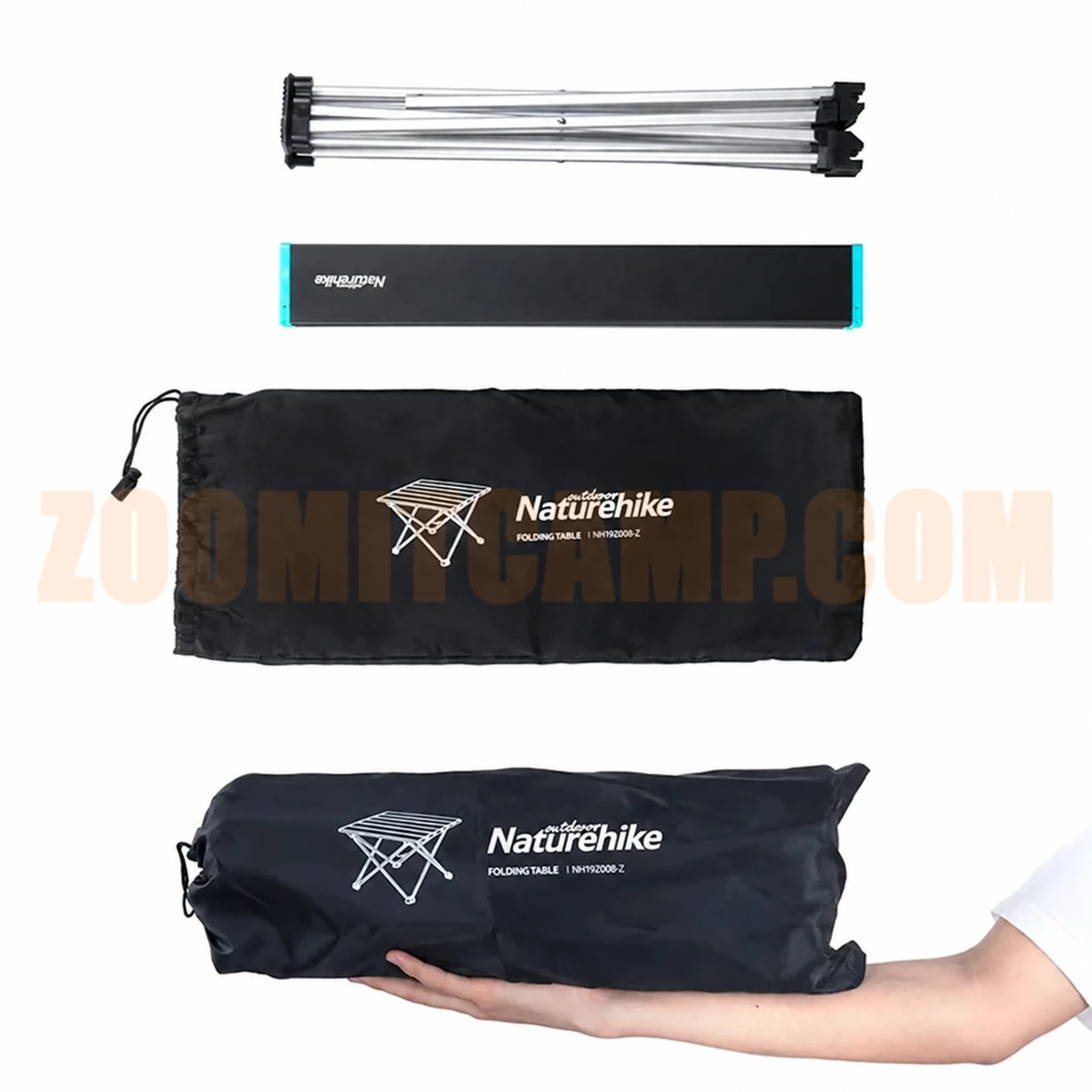 میز تاشو کمپینگ آلومینیومی نیچرهایک مدل NH19Z008-Z 12 میز تاشو کمپینگ آلومینیومی نیچرهایک مدل NH19Z008-Z