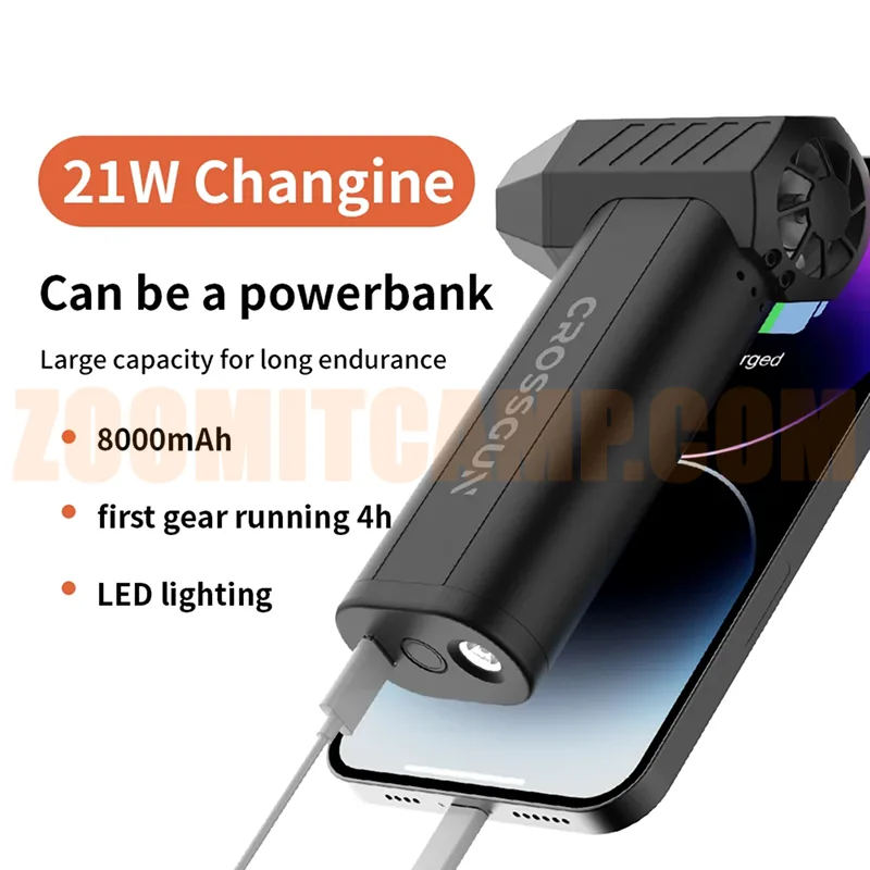 جت فن کراسگان X6 Pro قدرت ۱۳۰ هزار دور بر دقیقه و موتور براشلس 8 جت فن کراسگان X6 Pro قدرت ۱۳۰ هزار دور بر دقیقه و موتور براشلس