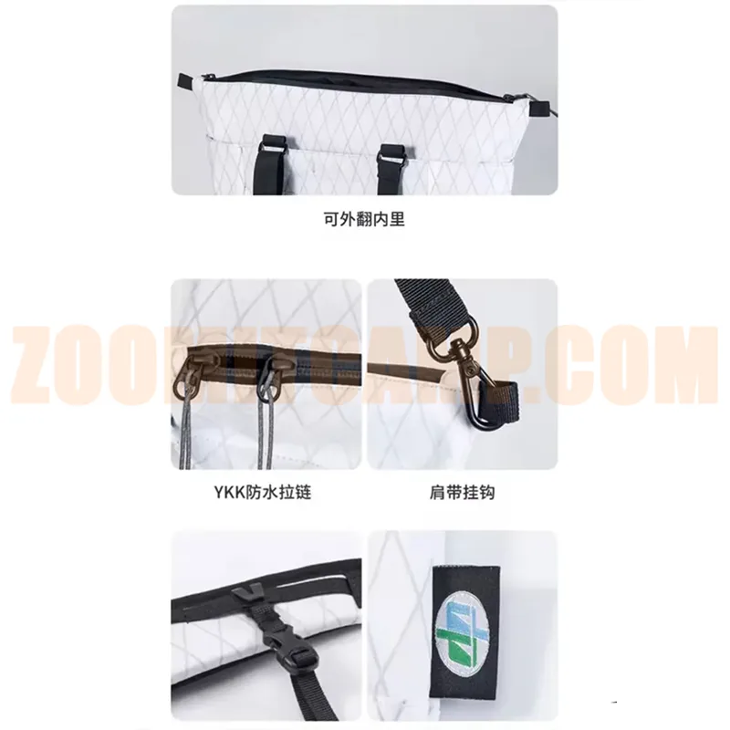 کیف دوشی و دستی نیچرهایک مدل ZT16 پارچه X-PAC ضدآب وزن ۴۲۰ گرم مدل NH20BB208 9 کیف دوشی و دستی نیچرهایک مدل ZT16 پارچه X-PAC ضدآب وزن ۴۲۰ گرم مدل NH20BB208